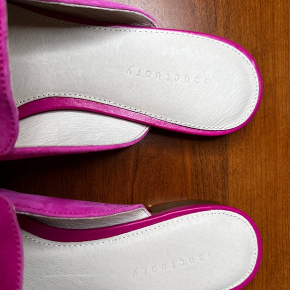 Sanctuary Pink Slides/Mules (NWOT) - Picture 3 of 5
